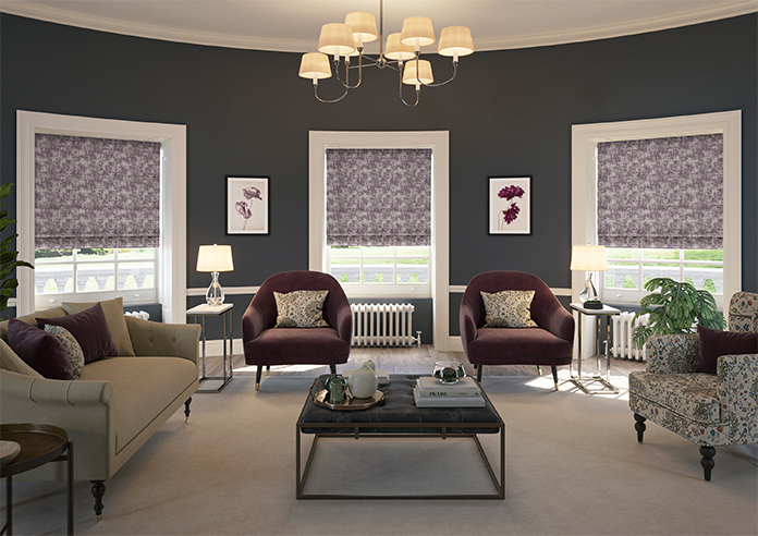Lapidary, Sugilite - Motorised Roman Blind - Image 8